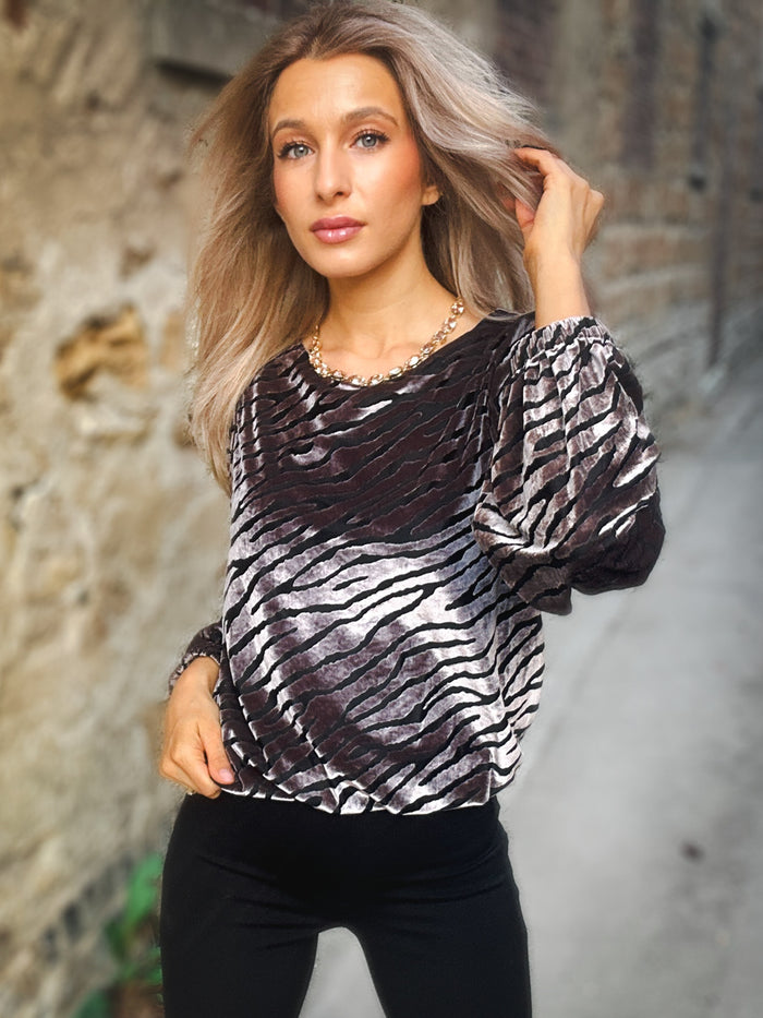 Karen Kane Seeing Stripes Top