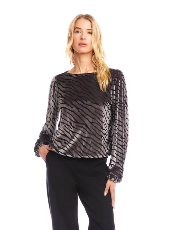Karen Kane Seeing Stripes Top