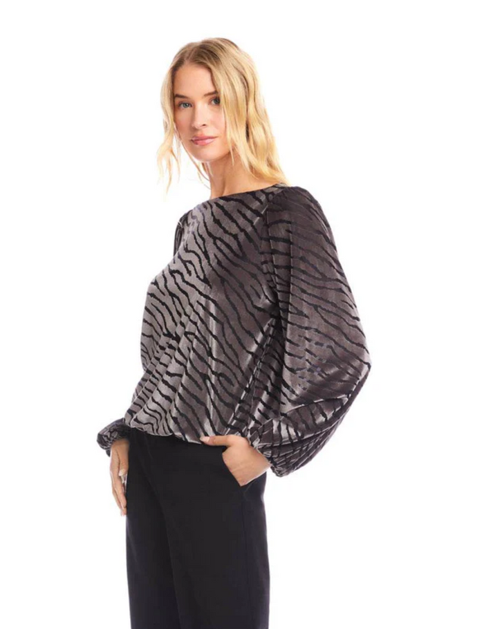 Karen Kane Seeing Stripes Top