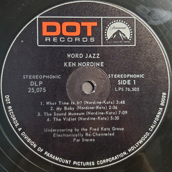 Ken Nordine - Word Jazz (1968 STEREO RE)