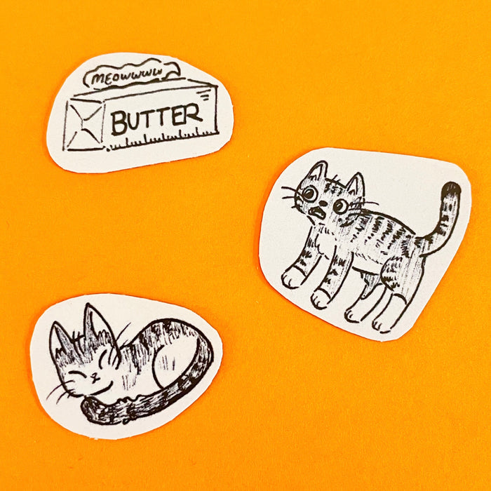 Kim Sandara: Butter & Turnip Doodle Magnets