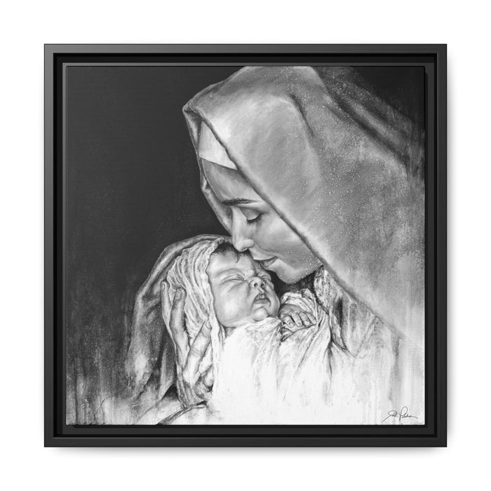 16″ x 16″ / Black / 1.25"