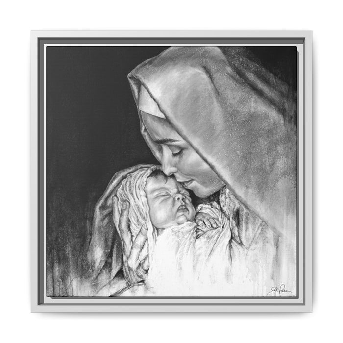 16″ x 16″ / White / 1.25"