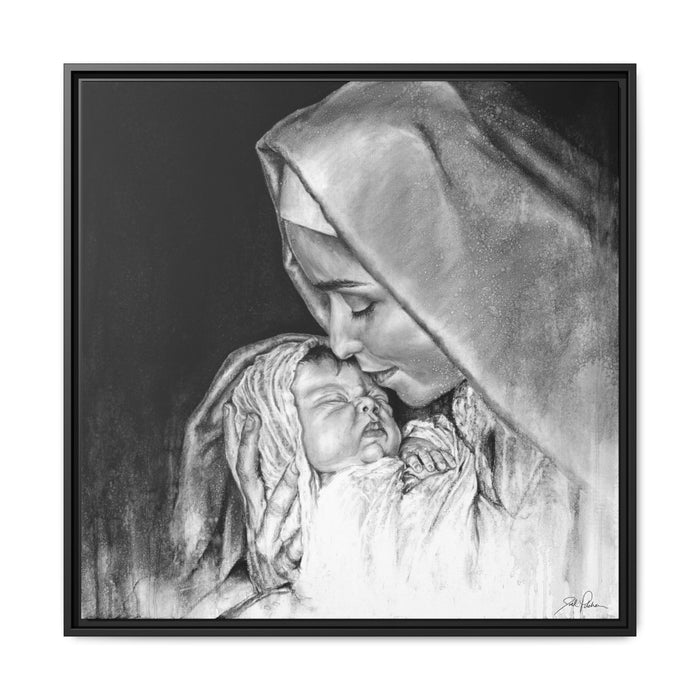 30″ x 30″ / Black / 1.25"