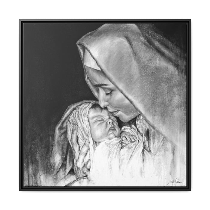 36″ x 36″ / Black / 1.25"