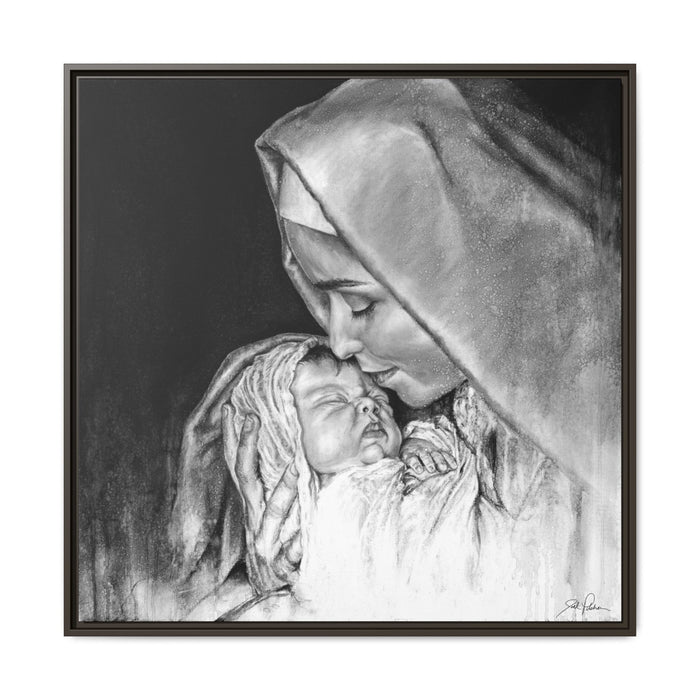 36″ x 36″ / Espresso / 1.25"