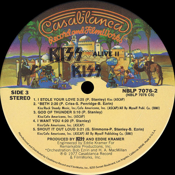 Kiss - Alive II (LP) [US] 1st