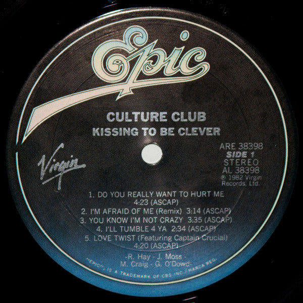 Kissing To Be Clever (1st 1982 US Press)