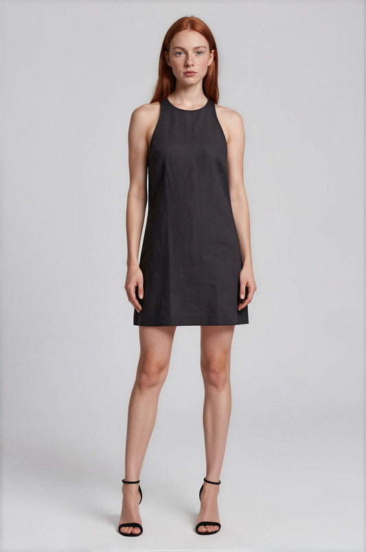 & Other Stories - Kitty Linen Dress - Black -