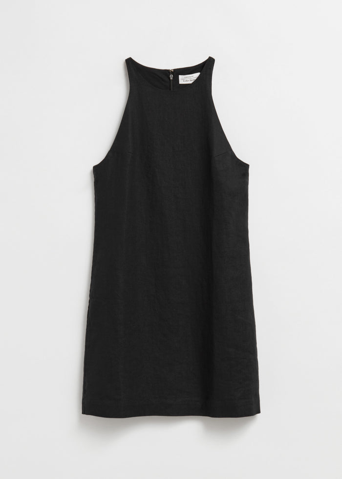 & Other Stories - Kitty Linen Dress - Black -