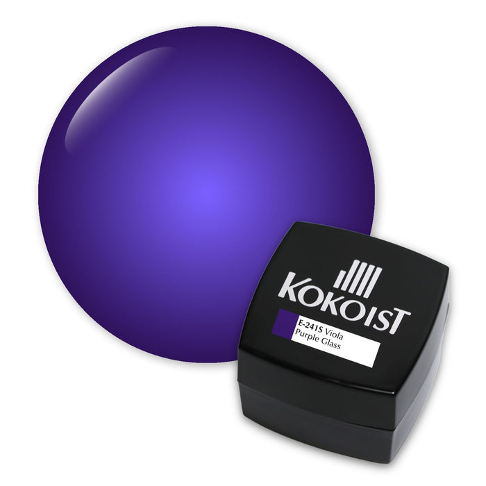Kokoist E-241S Viola Purple Glass Color Gel KOKOIST