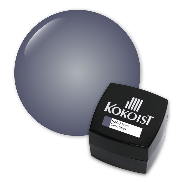 Kokoist E-242S Nero Black Glass Color Gel KOKOIST