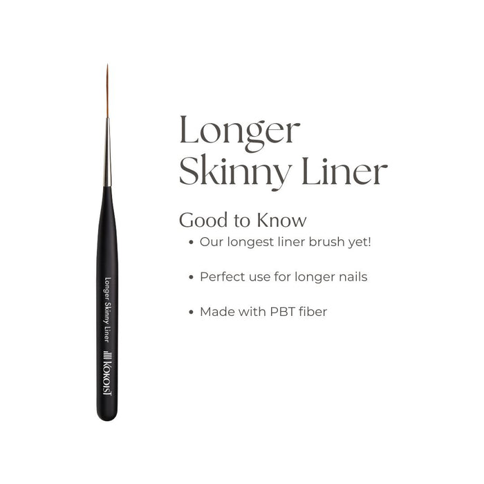 Kokoist Longer Skinny Liner Brush Brushes KOKOIST