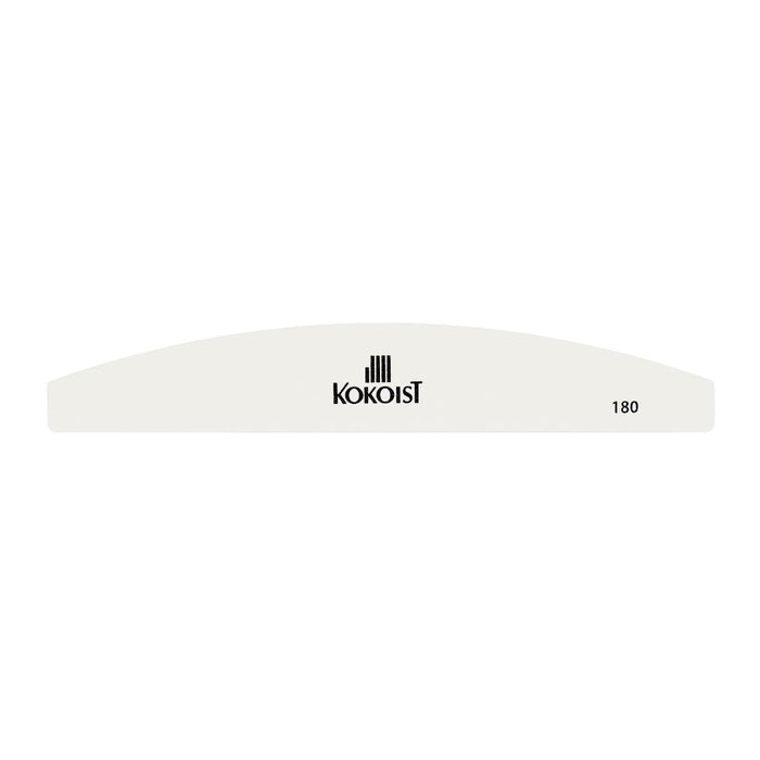 Kokoist Pack of 20 Replaceable White Half Moon Files, 180 grit Files KOKOIST
