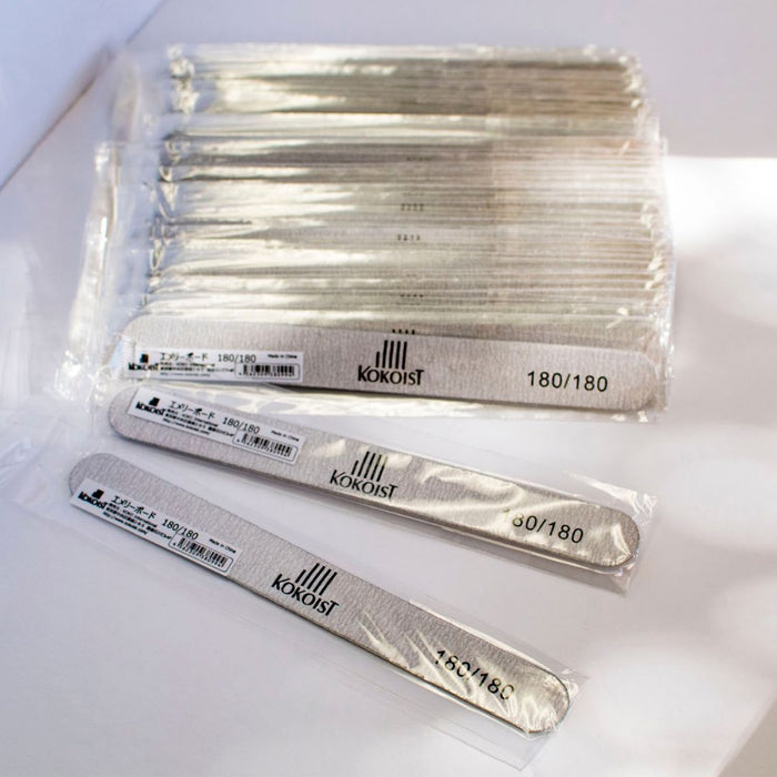 Kokoist Pack of 50 Emery Board 180/180 Files KOKOIST