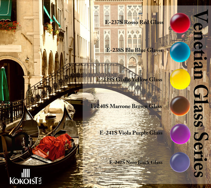 Kokoist Venetian Glass Series E237S-E242S, set of 6 Color Gel Collection KOKOIST