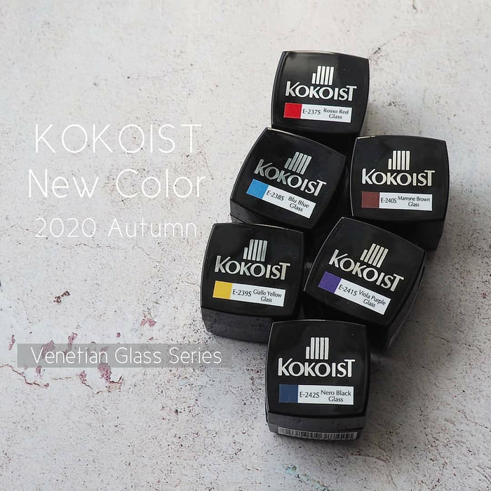 Kokoist Venetian Glass Series E237S-E242S, set of 6 Color Gel Collection KOKOIST