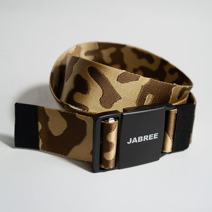 Desert camo Jabree Kong Camo Belt, coiled