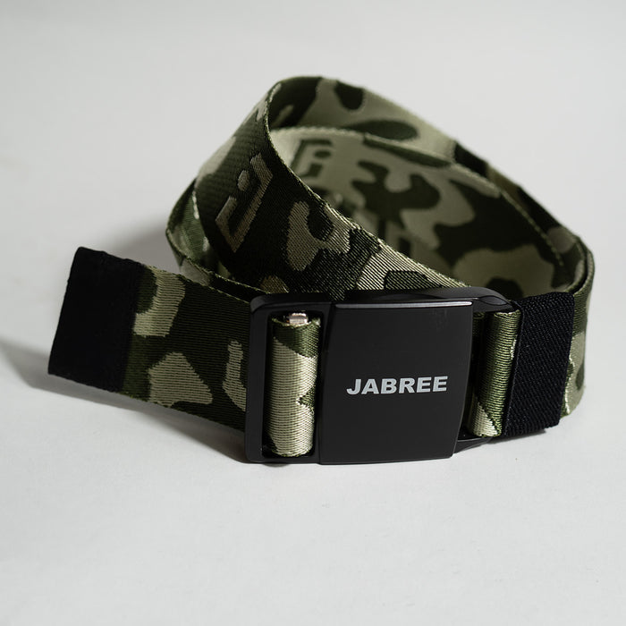 Forest camo Jabree Kong Camo Belt, coiled