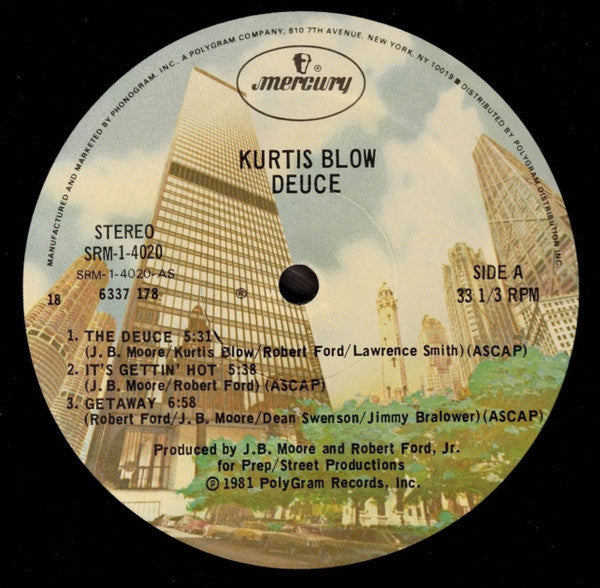 Kurtis Blow - Deuce (1981 US Press)