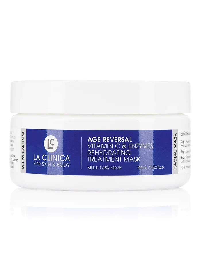 La Clinica Vitamin C Mask LA CLINICA Age Reversal Vitamin C & Enzymes Rehydrating Treatment Mask
