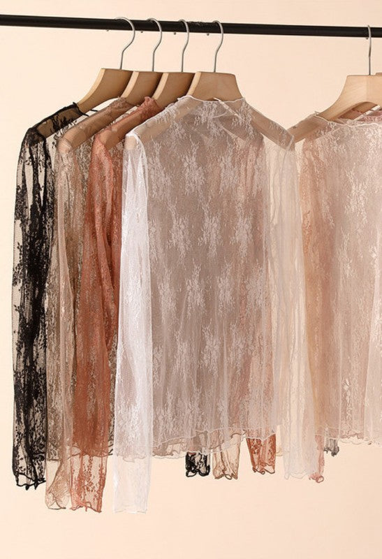 Lace T-shirt