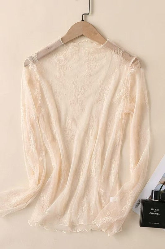 Lace T-shirt