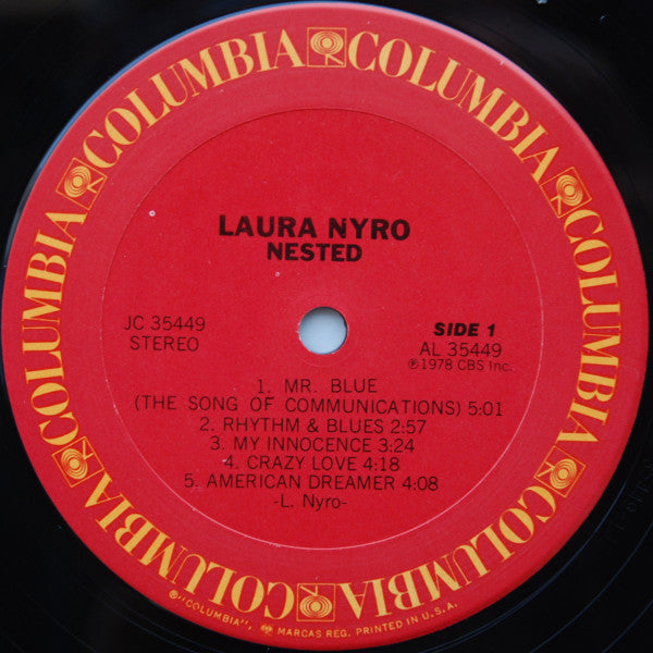 Laura Nyro - Nested (LP) [US] RP (Near Mint (NM or M-))