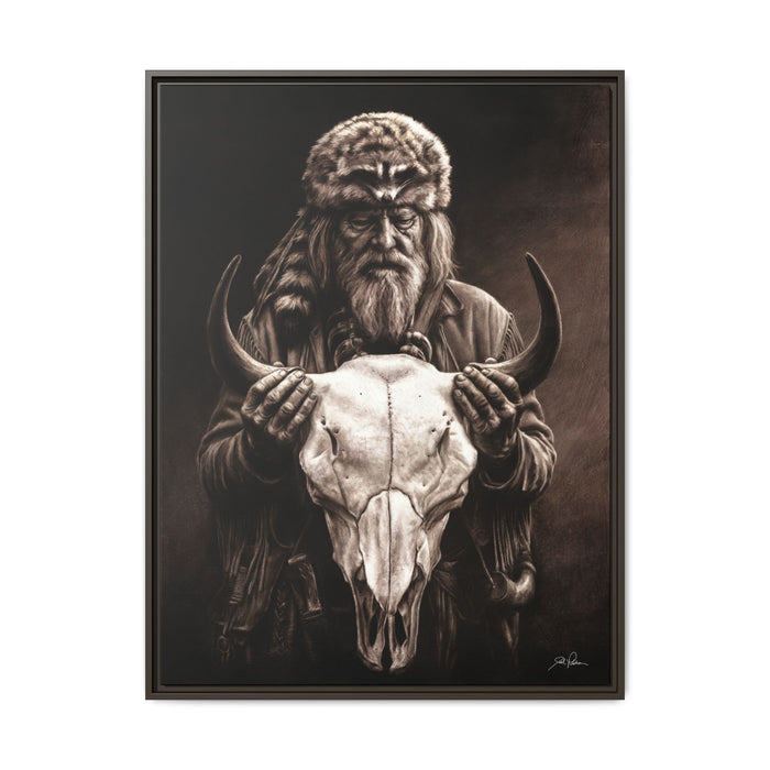 "Legends of the West" Framed Canvas