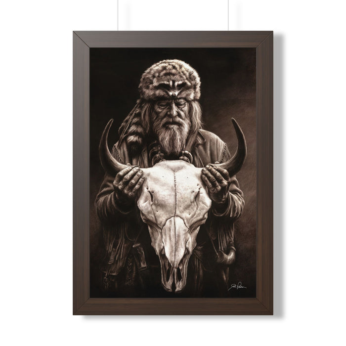 "Legends of the West" Framed Paper Print.