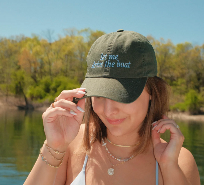 Let Me Drive The Boat Hat