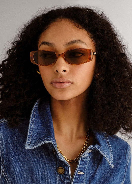 Le Specs - Lil Starlight Sunglasses - Vintage Tort -
