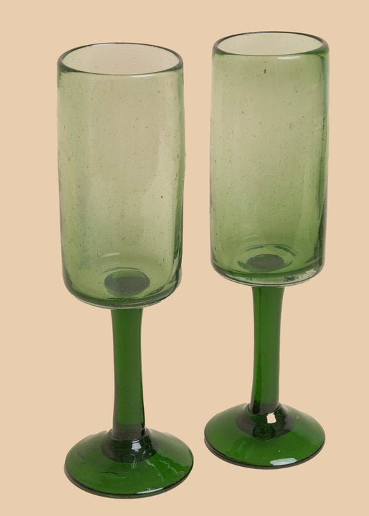 Cravings by Chrissy Teigen - Lime Tall Glass, Set of 2 -
