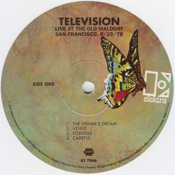 Live At The Old Waldorf - San Francisco, 6/29/78 (2011, 2xLP White Vinyl)