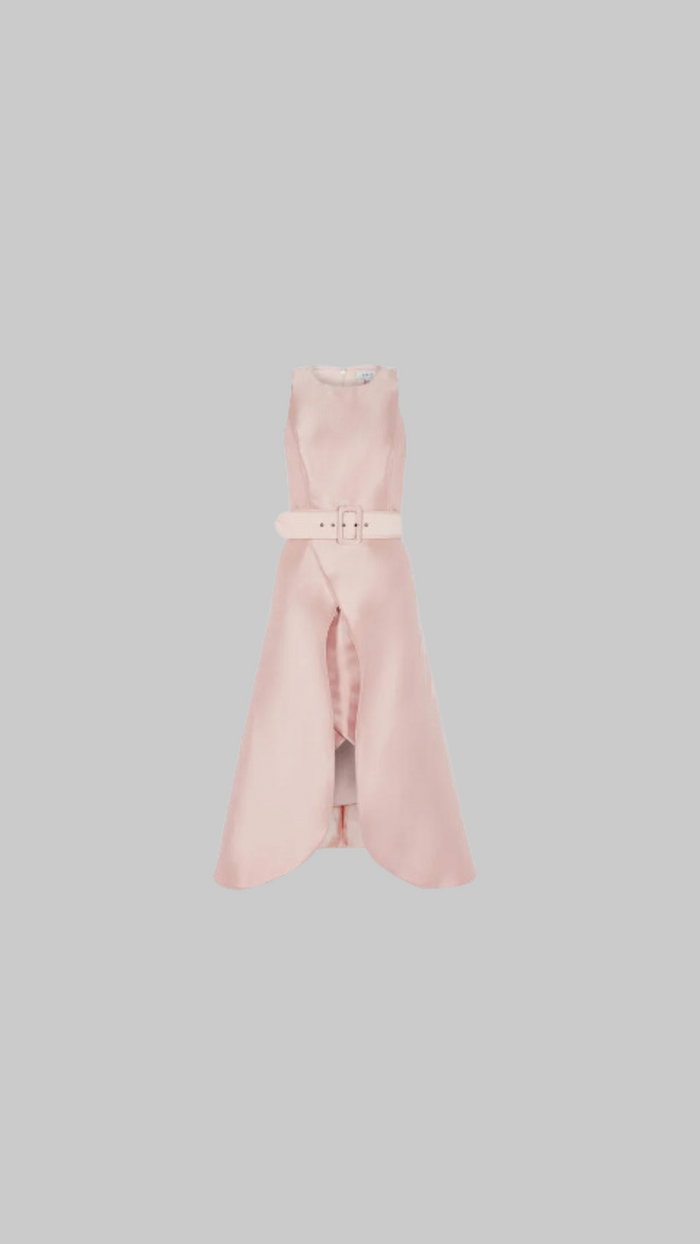 Lizzy Belted Midi Dress