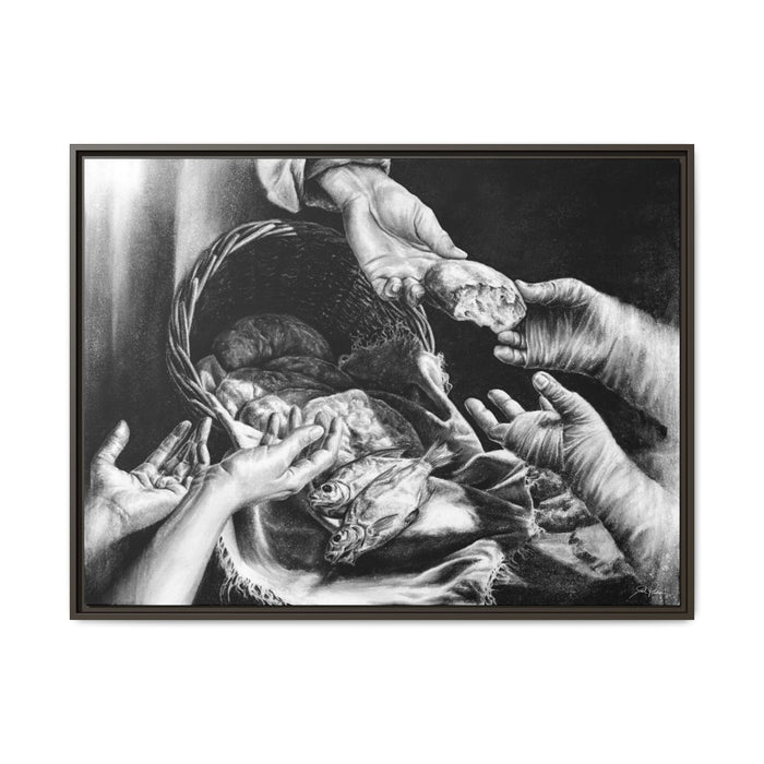 40" x 30" (Horizontal) / Espresso / 1.25"