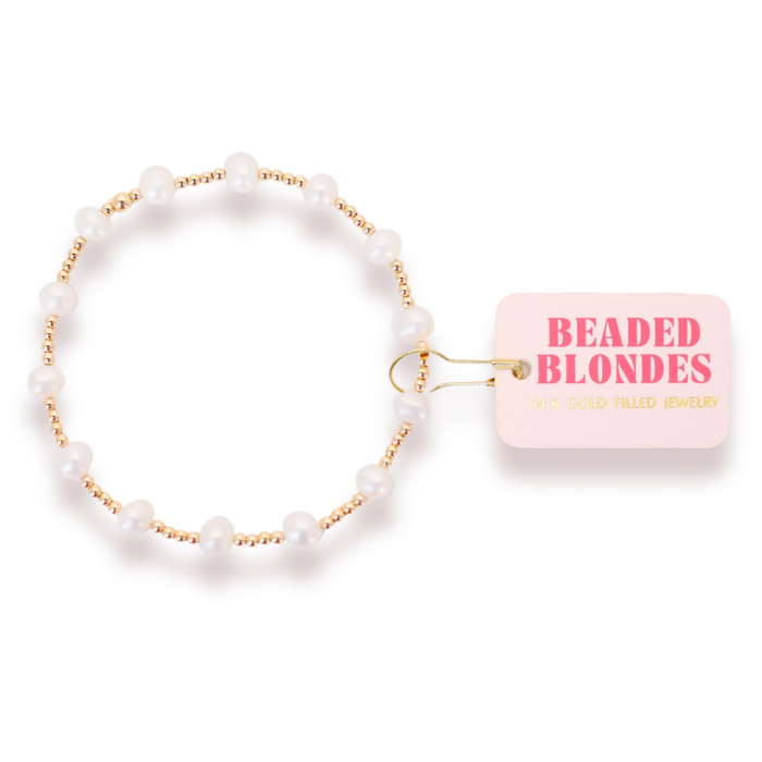 Lolo Pearl Bracelet in Gold