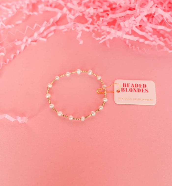 Lolo Pearl Bracelet in Gold