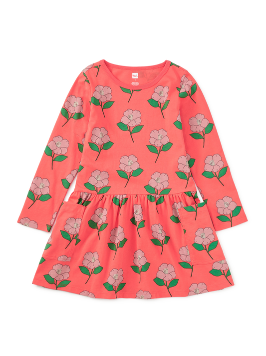 Long Sleeve Pocket Dress