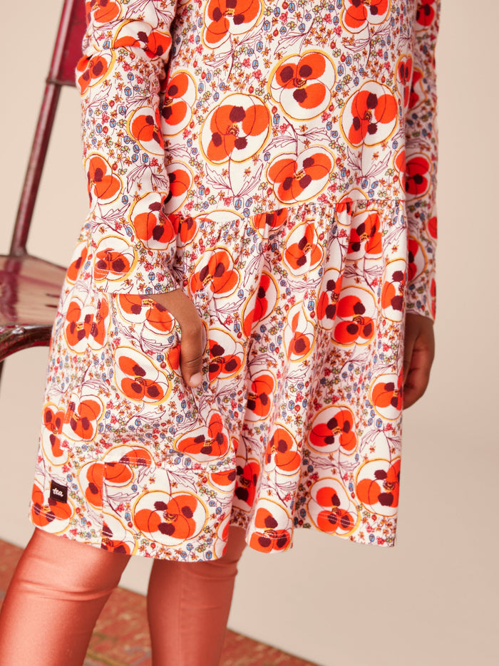Long Sleeve Pocket Dress