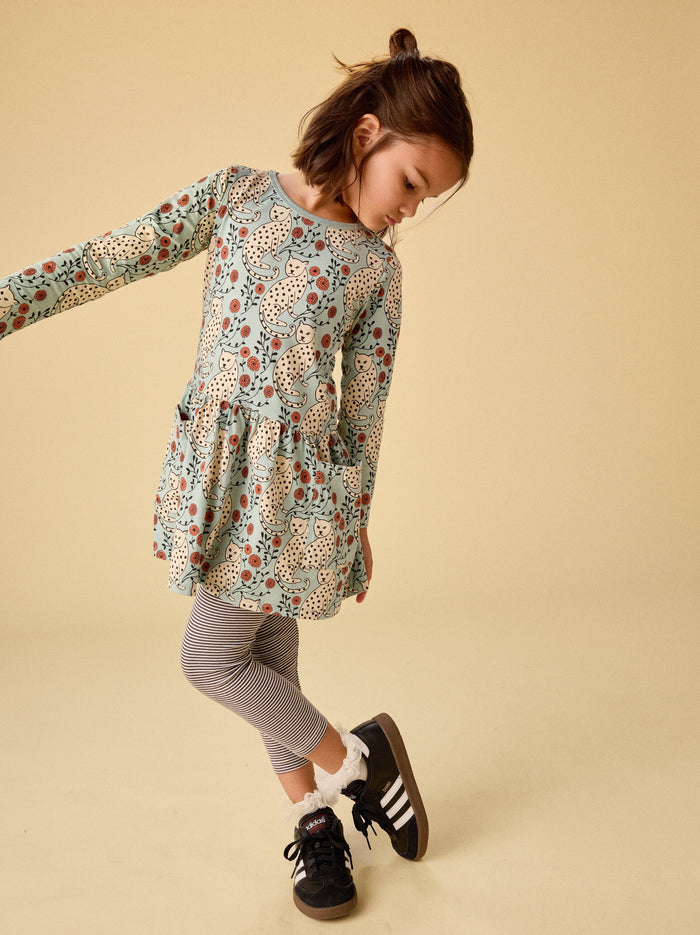 Long Sleeve Pocket Dress