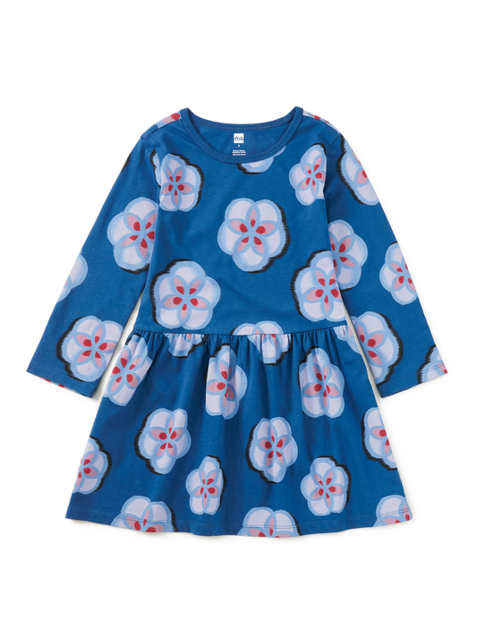 Long Sleeve Skirted Dress