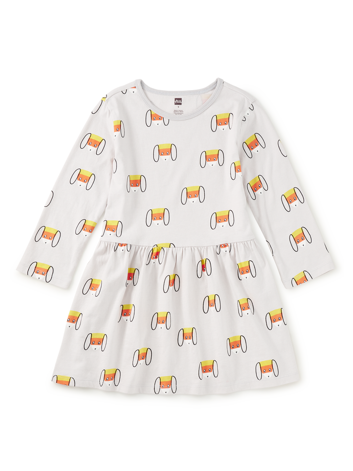 Long Sleeve Skirted Dress