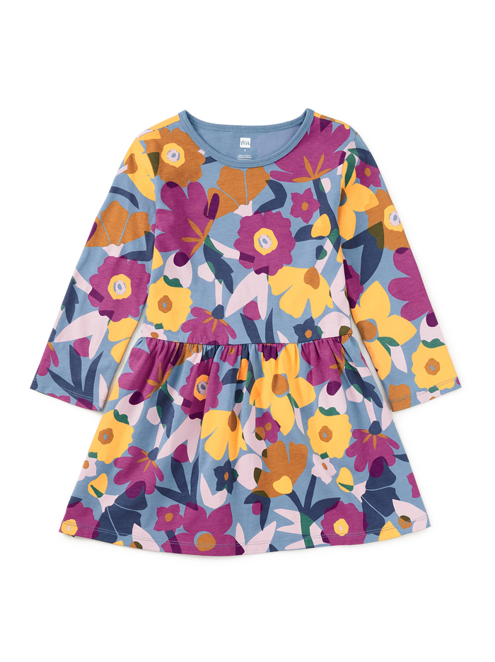 Long Sleeve Skirted Dress
