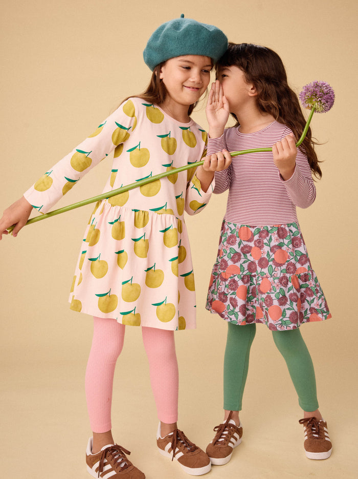 Long Sleeve Skirted Dress