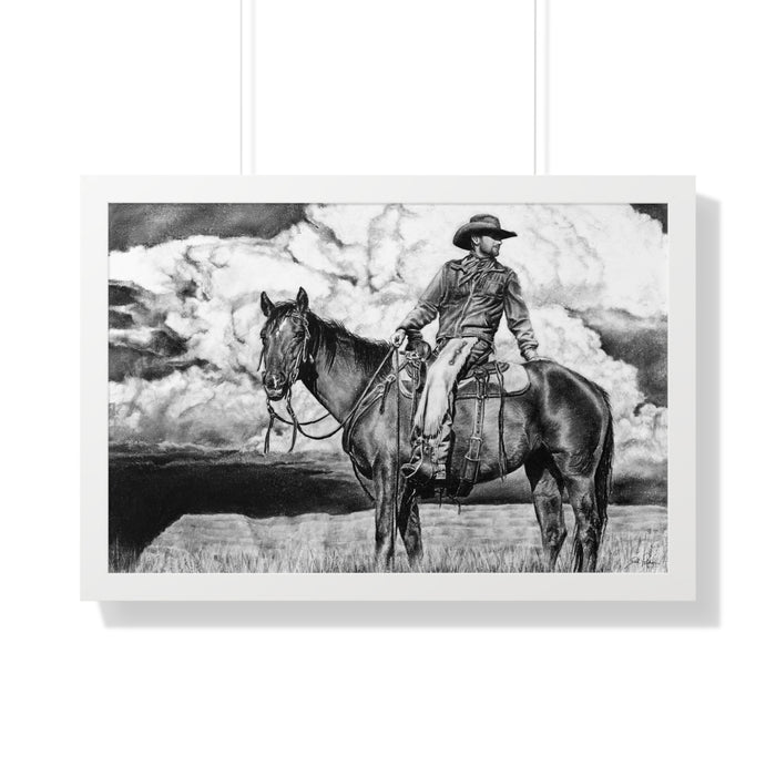 30" x 20" / White