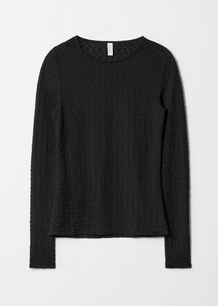 & Other Stories - Louise Smock Top - Black -
