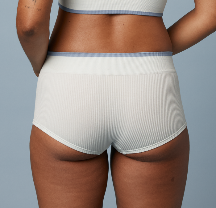 Harper Wilde - Lounge Rib Boyshort - Serene -