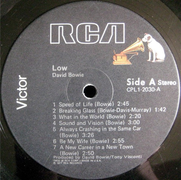 Low (Black Label US press)