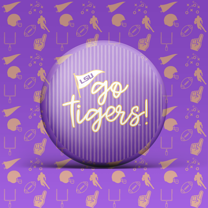 LSU Game Day Buttons | Louisiana State Tigers Game Day Pins